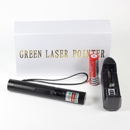 Laser เลเซอร์ความแสงสูง เลเซอร์แสงเขียว เลเซอร์ชาร์จไฟ เลเซอร์ รุ่นjx- 303R มี2สี กล่องแดง