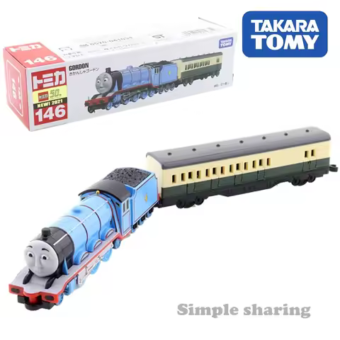 Takara Tomy Long Type Tomica No.146 Gordon the Tank Engine Kids Toys Motor Vehicle Diecast Metal Mod