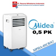 See Ever -  AC MIDEA PORTABLE 0,5 PK 1/2 PK MPHA-05CRN7 LOW WATT AC PORTABLE TERBARU 2024