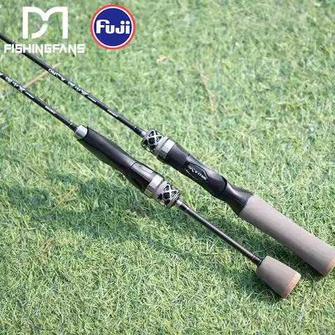 FISHINGFANS ORCA FUJI O GUIDE CARBON Blank UL POWER HOLLOW TIP SENSITIVE RATTLE REEL SEAT ULTRALIGHT