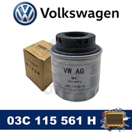 03C115561H Oil Filter for Volkswagen Polo 6R Golf MK6 5K Jetta A6 Passat B7 & Audi A1 8X A3 P8