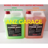 Works Power Juice Water Methanol Injection Kit Boost Juice 5L Premix Methanol