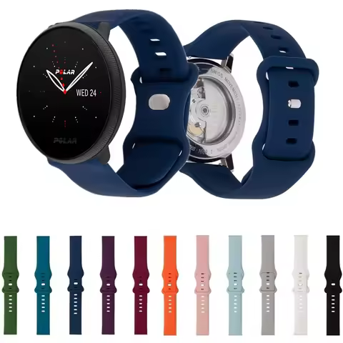 Silicone Strap For Polar Ignite 2 Unite Grit X Vantage M M2 Waterproof Watch Band For Huami Amazfit 