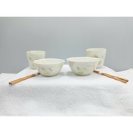 [ cangicungco ] Set of 2 bag Cups & Japanese Ceramic Cups - BGS64