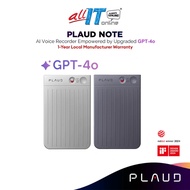 PLAUD NOTE AI Voice Recorder with Case - App Control, Transcribe & Summarize AI Technology & Support