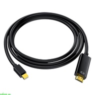 zebeaa. 3Meter Mini DisplayPort To HDTV Cable 60Hz Sound Video Syncs For Displays TVs