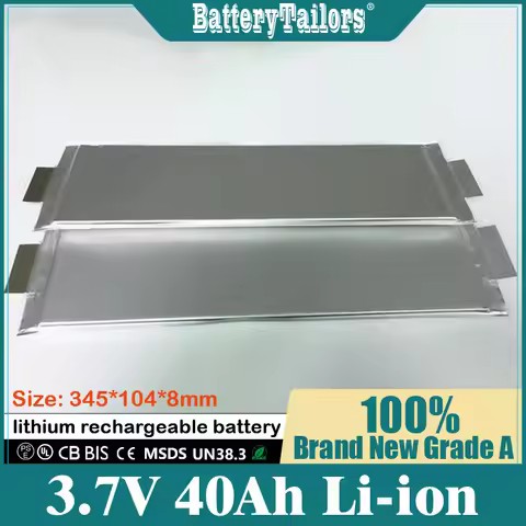 3.7V High Capacity Li-ion Battery 3.7V 40Ah Li Polymer Battery 3.7V 40Ah for Electric Motor Wheelcha