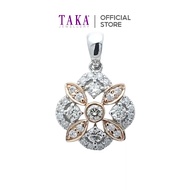 TAKA Jewellery Cresta Diamond Pendant 18K