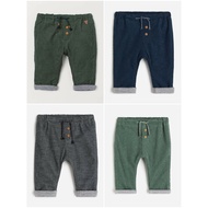 2-layer velvet pants with adjustable buttons blue green navy gray HM H&M_genuine authentic product