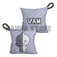 GANTUNGAN VAN Keychain Cute BTS BT21 KPOP Pillow