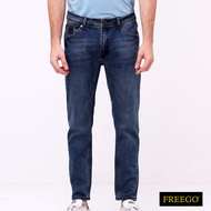 Freego Mens Denim Long Pants Skinny Fit Stretch GBB40-0004