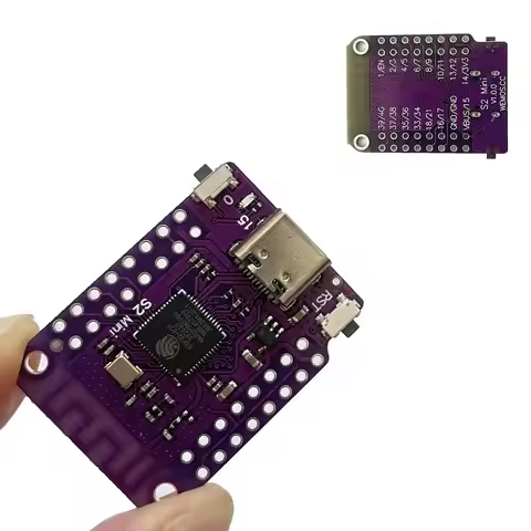 ESP32 S2 Mini V1.0.0 - WIFI IOT Board based ESP32-S2FN4R2 ESP32-S2 4MB FLASH 2MB PSRAM MicroPython A