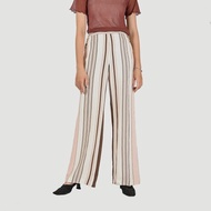 【蛋植物古著】七零年華條紋印花古著褲