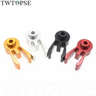 TWTOPSE Handle Post Clamp Catcher Crab For Brompton Folding Bike 3SIXTY Head Tube Fixing Buckle Bicycle