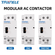 Công Tắc Tơ AC Mô-đun Gia Dụng 2P 32A 63A 220V/230V 50/60HZ Với Công Tắc Điều Khiển Bằng Tay 2NO 1NO
