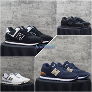 SEPATU NEW BALANCE 574 HITAM PUTIH MATERIAL IMPORT SEPATU CASUAL 