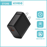 KIVEE หัวชาร์จเร็ว 36w หัวชาร์จ PD ชุดชาร์จเร็ว i15/16 QC4.0 Adapter หัวชาร์จ Type-C USB for Samsung