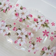 Pet tape sticker begonia flower cycle 120cm meohime