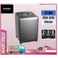 KHIND 12KG FULLY AUTO WASHING MACHINE