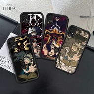 RK16 Black Clover Silicone hp Plating Casing for Xiaomi Redmi Note poco 13 A3X X6 A3 X6NEO 14 Plus5G