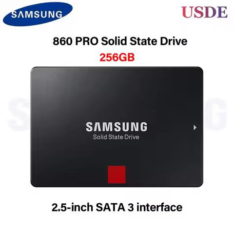 Samsung 2.5'' SATAIII SSD 860 Pro 256GB Internal Solid State Drive Storage Disk For Laptop Desktop