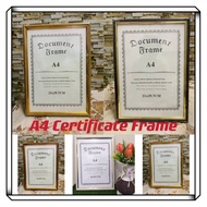 (By 10 Free 1)🔥Murah🔥A4 Certificate Frame /Frame Sijil A4/Gambar Frame A4毕业相框