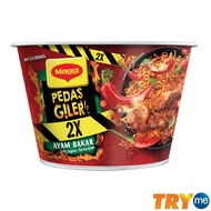Maggi 2X Pedas Giler Ayam Bakar Bowl (99g)