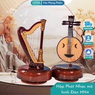 Ethnic Instrument Music Box code HN3 classic style, Rotating Instrument Music Player decor