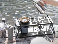 日本 代購 DOD TEQUILA CHILL Q1-937-BK 多功能 多用途 多玩法 自由組合 拼湊 咖啡架 煮食爐 煮食架 食物架 置物架 戶外 登山 露營 野營 野餐 chill 慢活 迷你