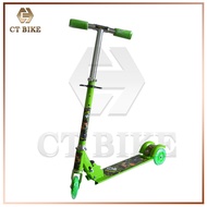 Kids Foldable Scooter Stroller Slide Run Toddler Adjustable Height Kick Scooter