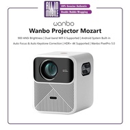 Wanbo Projector Mozart [900ANSI I Dual 8W Speaker I FHD1080P I PixelPro 5 Optical I Auto-Keystone Co