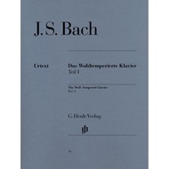 Bach, Johann Sebastian The Well-Tempered Clavier Part I BWV 846-869 (HN14) & Part II BWV 870-893 (HN