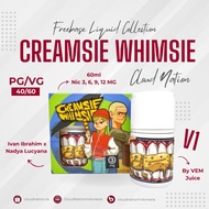 Creamsie Whimsie Banana V1 60ml Freebase 3 / 6 / 9 / 12 MG VEM Juice - Freebase 3 MG