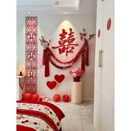 modern life. Wedding Decoration Set Male Word Sticker Background Wall