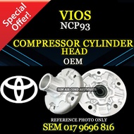 TOYOTA VIOS NCP93 2008-2012 COMPRESSOR CYLINDER HEAD (CAR AIRCOND SYSTEM)