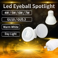 LED MR16 Bulb GU10 GU5.3 Mentol 4W 5W 6W 7W Spotlight Track Light  Eyeball Ceiling Downlight Down Lights Lighting ( Warm White / Day Light )