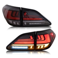 belook ชุดไฟท้าย LED สำหรับรถยนต์ Lexus RX270 330 350 450H รุ่นปี 09-14 พร้อมไฟเลี้ยวแบบสตรีมเมอร์ ไ