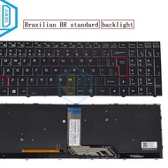 US UK BR PO IT Backlit Keyboard For CLEVO CVM18H93US9430 CVM18H93US9430B 6-80-PC510-010-1 Aspire Lit