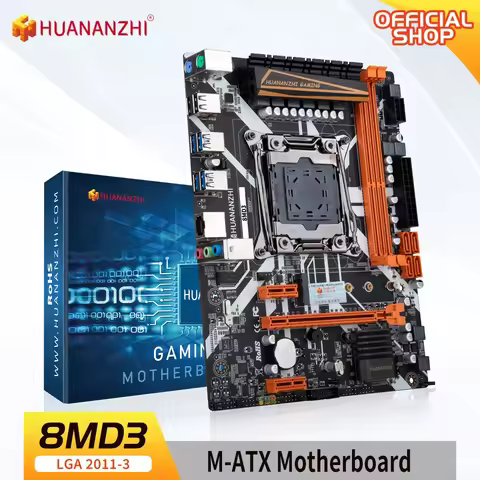 HUANANZHI X99 8M D3 LGA 2011-3, XEON, X99 Motherboard, support Intel XEON CPU E5 2696 2678 2676 2673