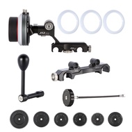 DP30 Cine Follow Focus Puller 15mm / 19mm Rail Sytem KIT for FS700 C300 C500 II III Blackmagic URSA 