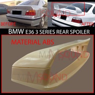 BMW E36 M3 M SPORT 3SERIES COUPE 2 DOOR 4 DOOR M3 BIG LOOK REAR SPOILER M TEK SPOILER TRUNK BOOT SPO