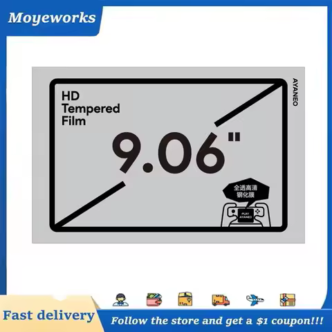 for AYANEO NEXT 2 9.06-inch HD tempered glass for Handheld Console Protection, Brand new original Pr