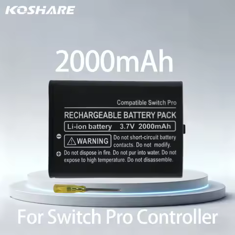KOSHARE CTR-003 C/CTR-A-AB 2000mAh Battery for Nintendo 2DS XL, 3DS, CTR-001, JAN-001, MIN-CTR-001,S