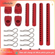 [lifestyle] RC Car Body Pillar Kit for 1/10  TT02 RC Car Update Partscar Kit RC Car Upgrade Accessor