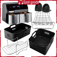 WIN Silicone Air Fryers Liner with Heat Resistant Mitts Air Fryers Liner Reusable