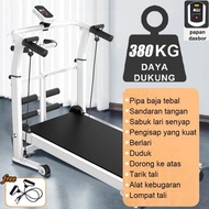 TopStyle Treadmill Manual Multifungsi Lipat Alat Fitness/Treadmill Yang Tidak Mengkonsumsi Baterai S