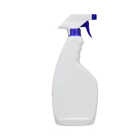300ml 500ml 16OZ empty white pe Sprayer,platic stream bottle with trigger adjustable nozzle for 84 d