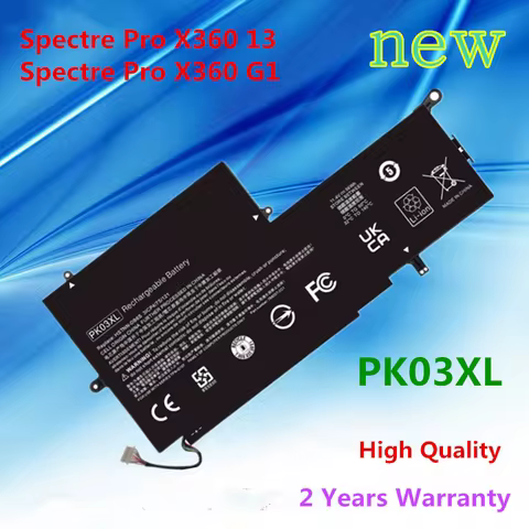 New laptop battery for HP Spectre Pro X360 13 G1 Series PK03XL HSTNN-DB6S 6789116-005 TPN-Q157 78823