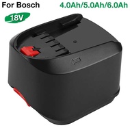 18V 4/5/6Ah Li-Ion Rechargeable Battery For Bosch Tools PBA PSB PSR PST 18Li-2 2607336208 2607335040