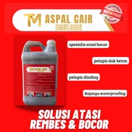 ASPAL EMULSION/ASPHALT EMULSION/ASPAL CAIR/ PELAPIS ANTI BOCOR 5KG-Hosebuild